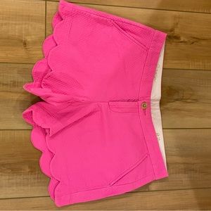 Size 8 Lilly Pulitzer Hot Pink Shorts, NWOTags!!